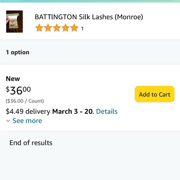 False lashes - Picture 2 of 2